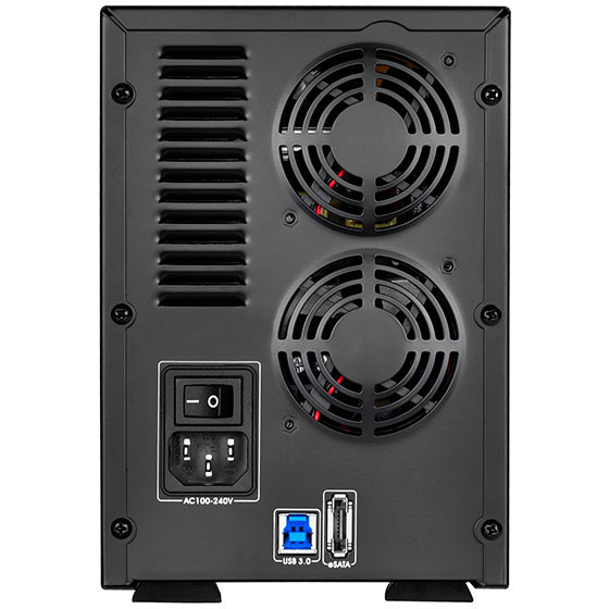 Alimentation intégrée - USB3 - eSata Alimentation intégrée - USB3 - eSata