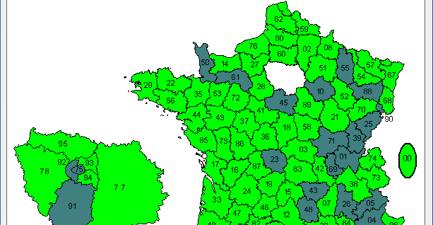 Carte de France