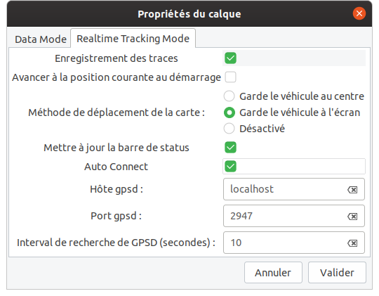 Utilisation de gpsd Utilisation de gpsd