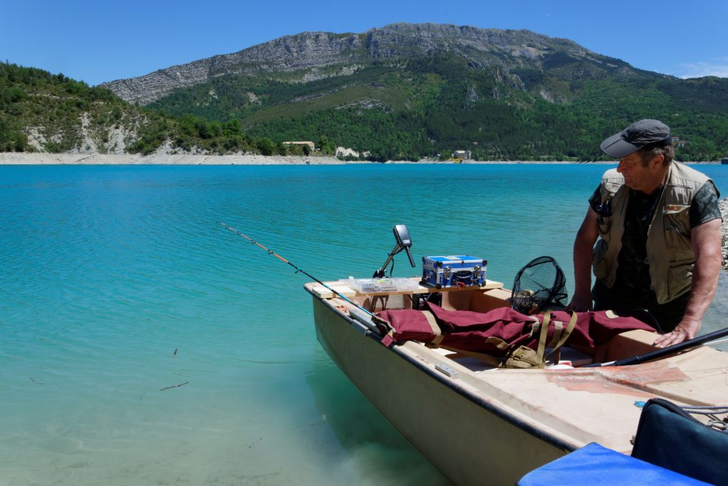 F4HXN à la pêche - Lac de Castilon - 08/06/2022