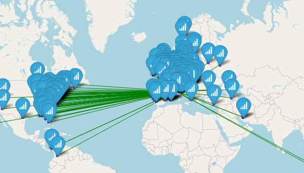 Carte WSPR F4HXN