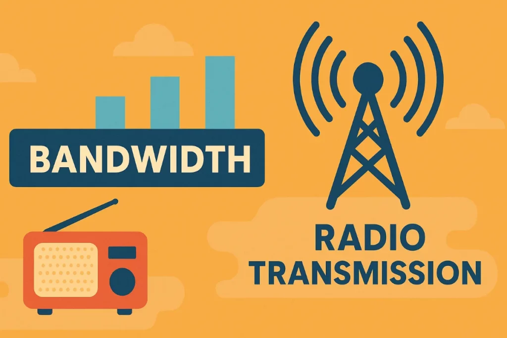 Largeur de Bande et Transmission Radio