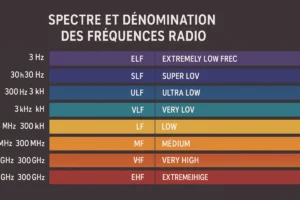 Spectre de fréquence et dénomination