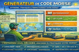 Générateur Code morse V2.5