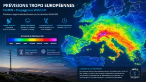 Carte de Propagation Troposphérique Europe