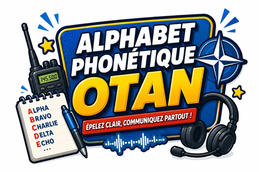 Jeu radioamateur – Alphabet phonétique OTAN